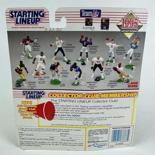 Starting Lineup 1995 Edition Steve Young San Francisco 49ers NFL Action Figure - Picture 6 of 6
