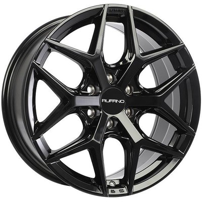 17 Inch Black Alloy Wheel Rim for 2003-2014 GMC Savana, RF12A 17x8 6x139.7 6Lug