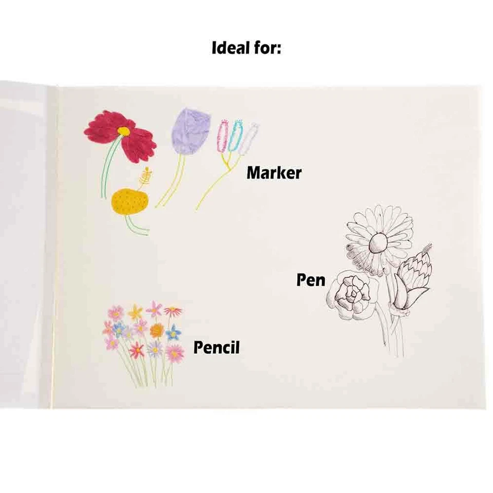 Almofada de rastreamento Craft County Artist 9 X 12 polegadas - 40 folhas - Desenho, esboço - Imagem 3 de 4