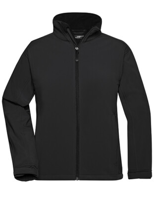 James & Nicholson Damen-Softshelljacke JN137 schwarz - Workwear Arbeitskleidung