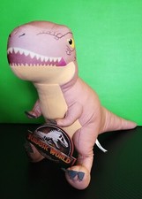 Jurassic World Dominion Brown T-rex Dinosaur 13" Plush Toy