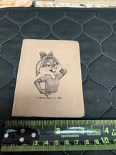 1961 Mid Century LOLA BUNNY Bugs Bunny Soft Cover Address Phone Book Never Used