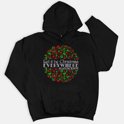 T-shirt Noël Alan Jackson - Noir, Personnalisable - Tailles S à 5XL - Cadeau Familial