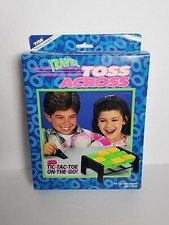 1995 Tyco Game Toss Across Tic Tac Toe Travel Size New