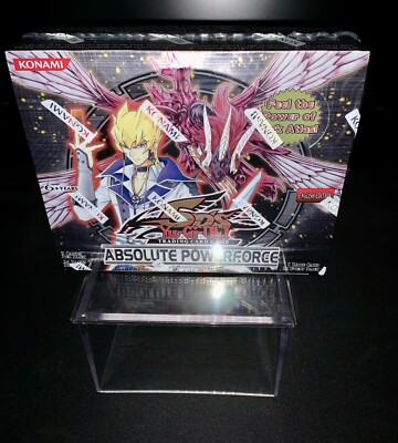   2010 Yu-Gi-Oh 5D's Absolute Powerforce Unlimited Booster Box Factory Sealed  
