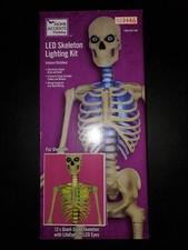 12 Ft Skeleton Led Home Accents Holiday Lighting Kit Home Depot