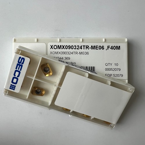 XOMX090324TR-ME06,F40M / SECO  Original genuine CNC alloy blade 10PCS - Picture 3 of 3