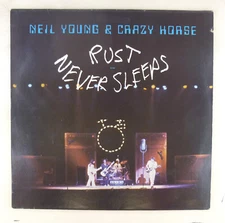 12" LP Vinyl Neil Young & Crazy Horse Rust Never Sleeps - L26 H1
