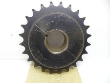 MARTIN 62P1 1-1/2 SPROCKET 60 CHAIN 24 TOOTH 1-1/2" ID. 3/8"KW 2 S.S.HOLES NOS