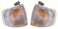 For Ford Escort Mk4 1986-1990 Clear Front Indicator Lights 1 Pair O/S & N/S