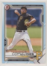 2021 Bowman Draft Sky Blue 115/499 Po-Yu Chen #BD-151 5h0