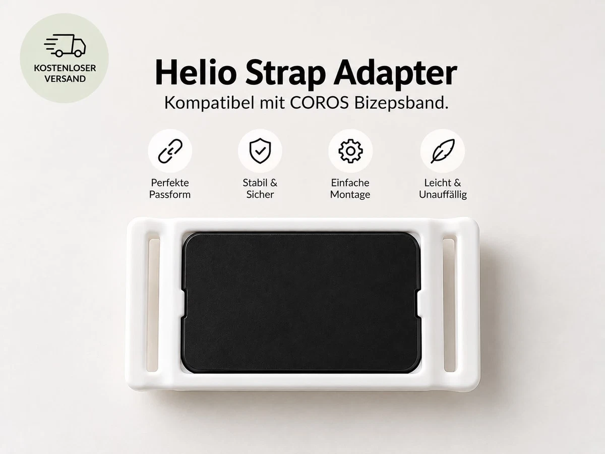 Helio Strap Adapter – Kompatibel mit COROS Bizepsband