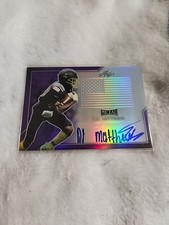 2017 Leaf Metal U.S. Army All-American Bowl - D.J. Matthews Purple./7
