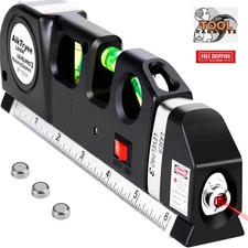 Laser Level Line Tool Multipurpose Laser Level Kit Standard Cross Line Laser Red
