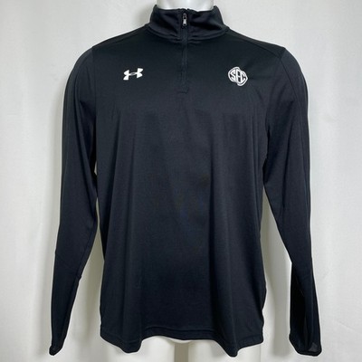 SEC Conference Under Armour HeatGear 1/4 Zip Performance Pullover Men's LARGE