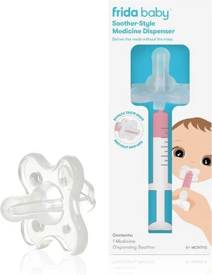 BRANDED Frida Baby Soother-Style Medicine Dispenser, Medi Frida Baby Medicine Syringe &
