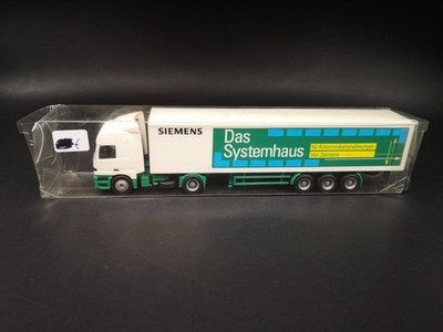 Herpa MB Actros MP1 ''Siemens Das Systemhaus'' Sattelzug *Vi1055-3-0804