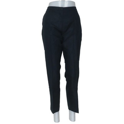 H&M, Stoffhose, Größe: 40, Schwarz, Baumwolle/Leinen/Polyester, Einfarbig #BFi
