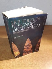 TOLKIEN, IL SIGNORE DEGLI ANELLI TRILOGIA - 19a EDIZIONE BOMPIANI 2004 CON MAPPA