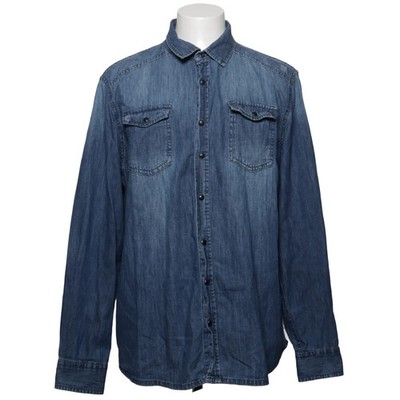 Livergy, Jeanshemd, Größe: XL, Blau, Einfarbig, Denim, Herren #WlM