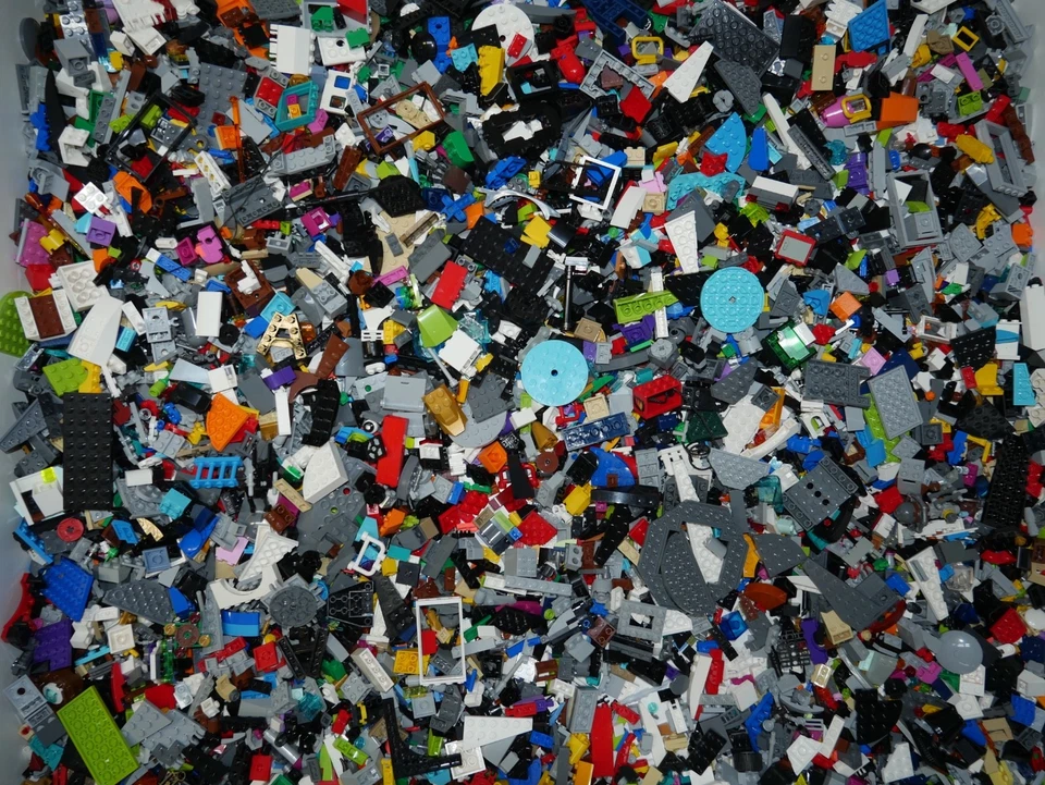 Lego® Qualitätsgeprüfte Kiloware Bausteine Technic, System, City - 10 kg - Bild 2 von 4