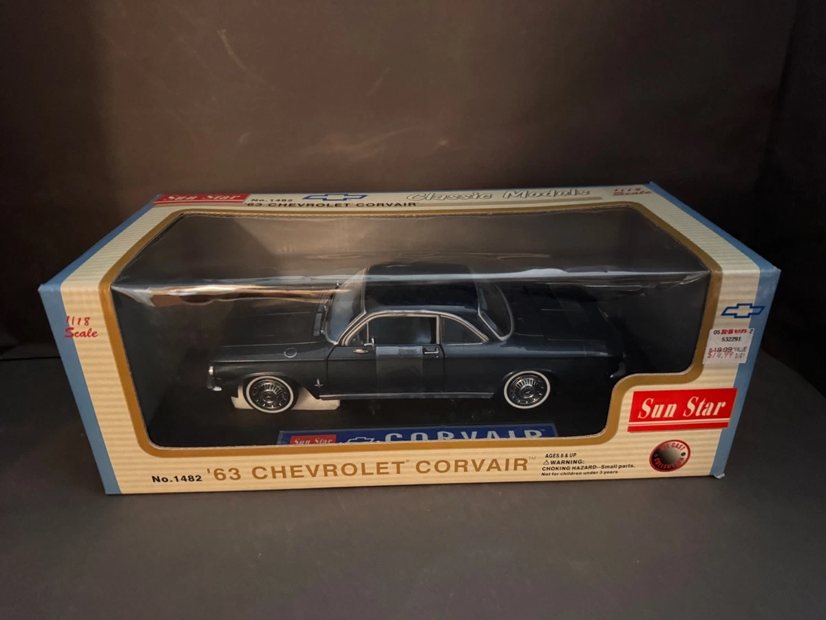 No54ミニカー1/18箱あり 63 CHEVROLET CORVAIR Corvair Diecast for sale - eBay