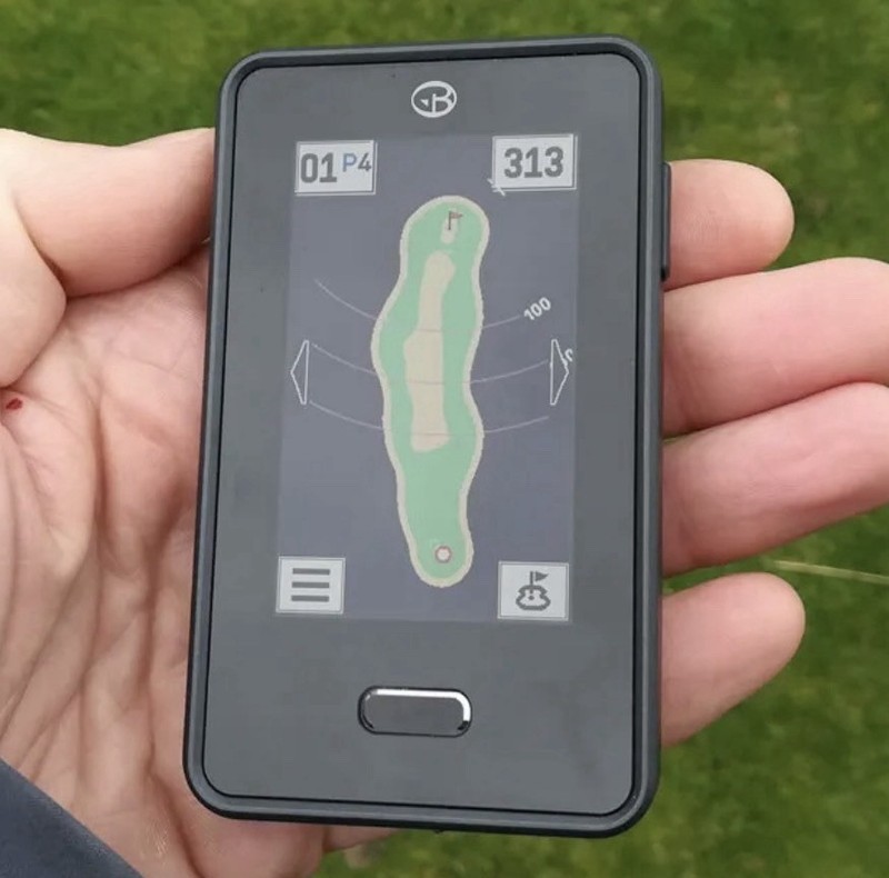 The GolfBuddy VTX GPS Golf Rangefinder with Case