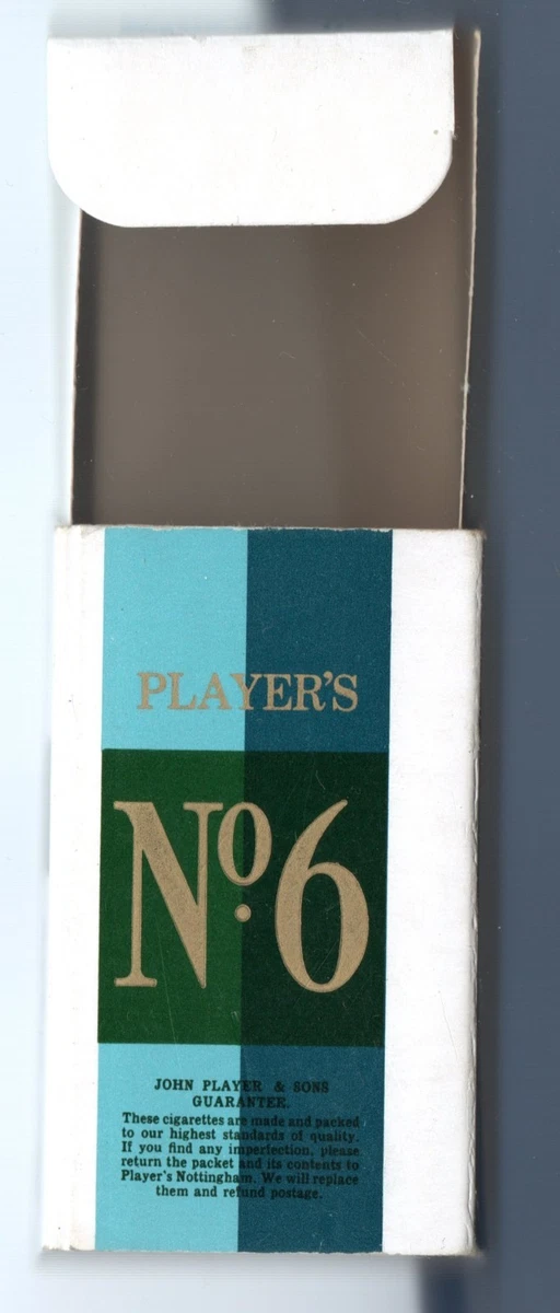 no 6 cigarettes price Players No 6 in Collectable Cigarette Packets for sale