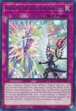 Lord of the Tachyon Galaxy (card) - MZTM-EN017 - Rare - 1st Edition Near Mint Yu