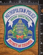 Metropolitan Police Washington DC District of Columbia Merry Christmas Patch