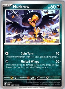 Murkrow 131/193 Paldea Evolved Common