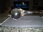 Steuben Glass Elephant - Straight Trunk - Signed - Very Good Condition - #8268