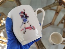 Grandia Japan Sega Saturn Mugs Mug Set 90's Promo Promotional Playstation 1 Rare