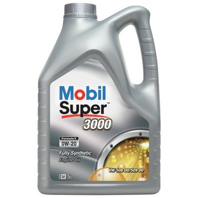 For MOBIL M-SUP 3000 F-V 0W20 5L Engine Oil 0W20 5L M-SUP Synthetic 155852 Engi