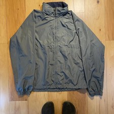 Vintage Eddie Bauer Ebtek Jacket Men  S Large Windbreaker Pullover Green