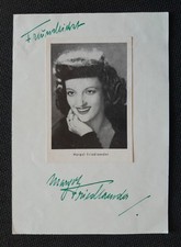 16088 Margot Friedländer Autogramm auf Karte...