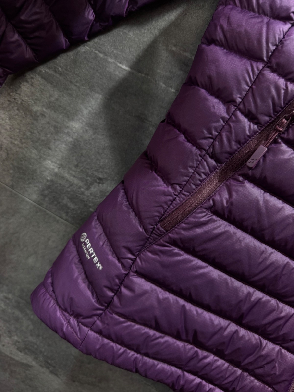 Rab Microlight Alpine Hooded Down Jacket Puffer Women’s Size M image 4