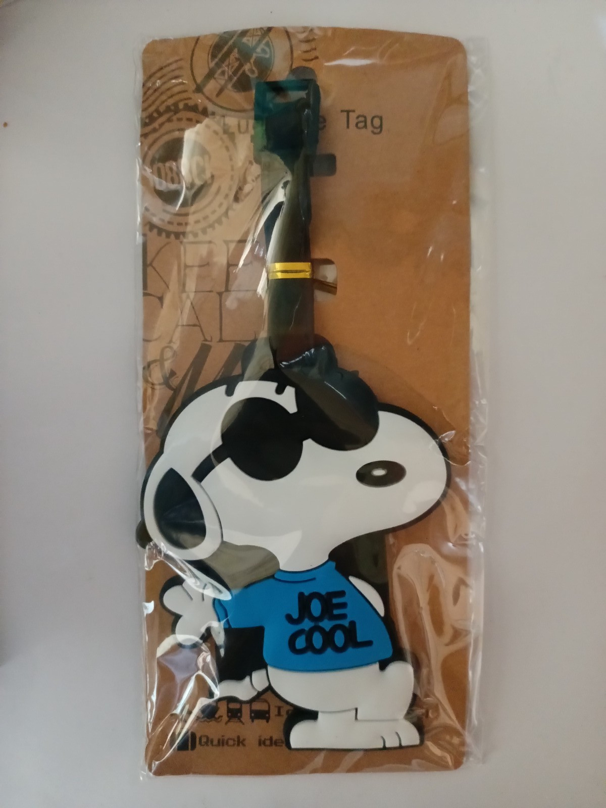SNOOPY LUGGAGE TAG / BACKPACK HANGER - NEXT DAY SHIPPING