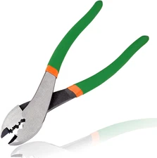 Electrician'S Terminal Crimp Pliers with Cutter Wire Crimping Tools Cable Wire E