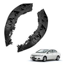 1 Pair Driver and Passenger Side Front Bumper Bracket, Front Bracket