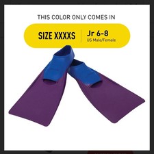 Finis CHILDRENS Swim Fins Flippers Leg Kick Size XXXXS, EU 24-26, UK Jr 7 - 8.5