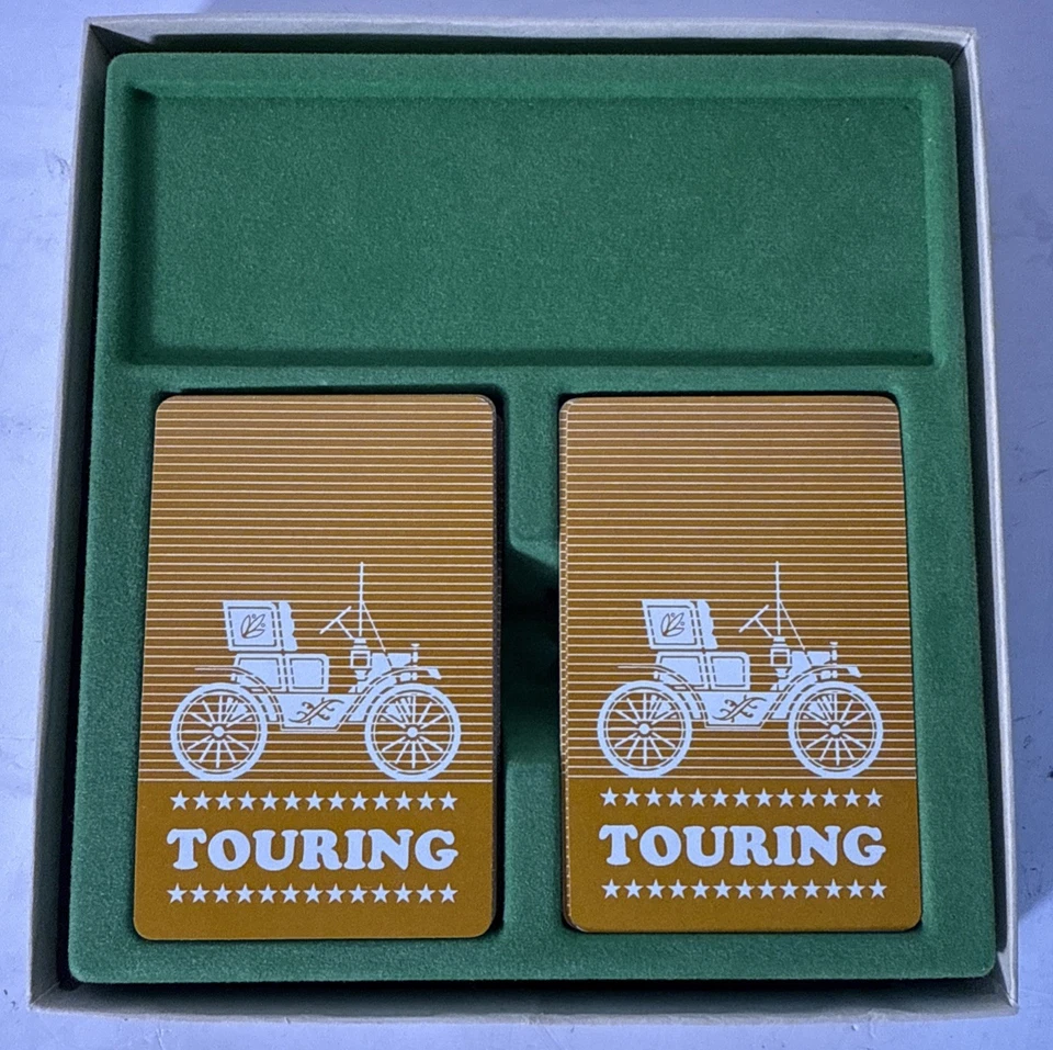 复古 1965 年巡回赛 95 张纸牌游戏 Parker Brothers 汽车制作 — 第 2/4 张图片