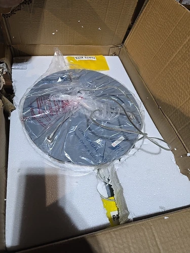 E24683-26FG-Ice Cube 3 Light 19"W LED Multi Light Pendant - French Gold / Amber - Picture 3 of 5