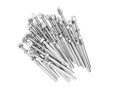 10 pc Stainless Steel Cable Railing studded for 3/16"Cable end fittings