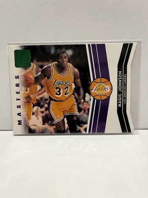 2010-11 Donruss - Masters Magic Johnson #1 Emerald Die-Cut Lakers NICE! 