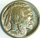 1935- P Buffalo Nickel, Lot KP-2 You Grade It