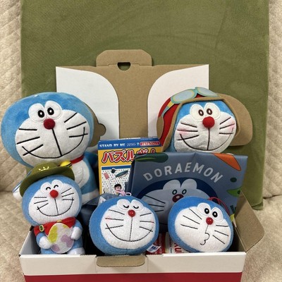 Doraemon Variety Set Plush Toy Puzzle Eco Bag Collectible Japan Authentic