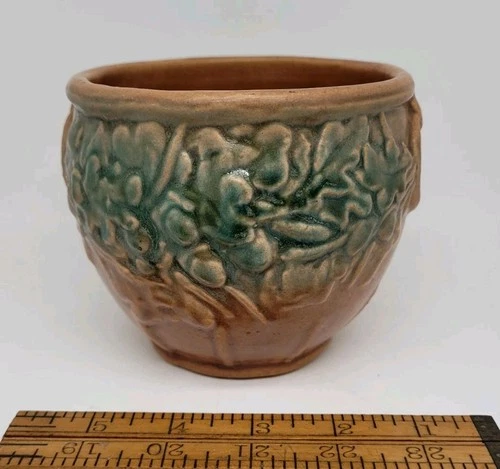 McCoy Vintage Acorn Oak Leaf Jardinière Planter