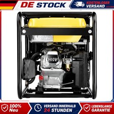 3.8kW Tragbarer Stromerzeuger Benzin 10L Notstromaggregat Leise f&uuml;r Camping 230V
