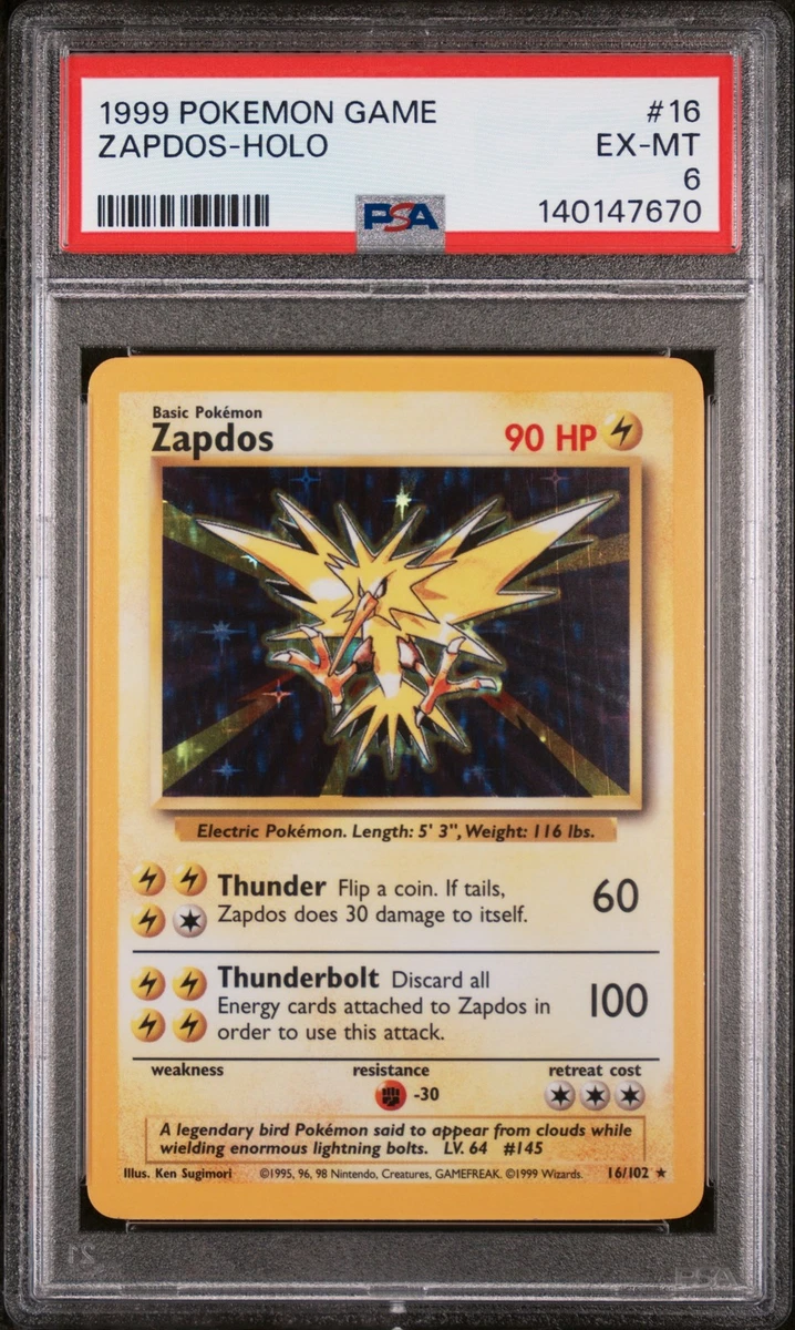 Pokémon Base Set Pokémon TCG Grade 6 Individual Collectible Card